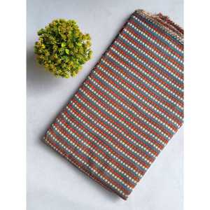 Bloque de mano de tela de algodón peinado orgánico impreso en longitud de carrera para tapicería decoración del hogar Cruz Style-JBRHS30 - Product Image 1