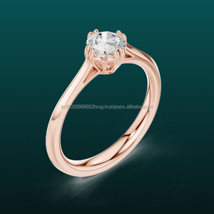 BRILLIANT Bague en pierre de lune 14K pour femme avec bande réglable - Product Image 1