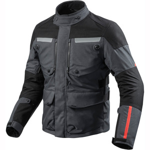Vestes de moto en polyester avec logo personnalisé Blouson de moto en cuir pour homme coupe ajustée rembourrage de protection Style de rue - Product Image 3