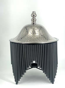 Cazuela de Hotpot con soporte revestido negro, la mejor olla caliente Premium, caja de Color minimalista de lujo hecha a mano, tapa de acero inoxidable, tamaño personalizado - Product Image 6