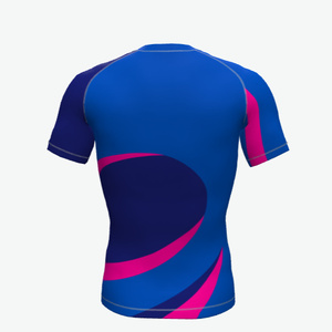 Sport Ready Men Rash Guard con tela ligera de secado rápido para correr, nadar y entrenar - Product Image 6