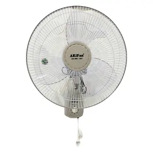 Moderno 16 pulgadas 47W 220V Circulación de aire eléctrica Enfriador de aire de techo Ventilador oscilante T43 Montado en la pared