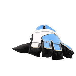 Gants de gardien de but professionnels en cuir imperméables avec protection UV, protection des doigts, respirants, pour l'entraînement au football - Product Image 5