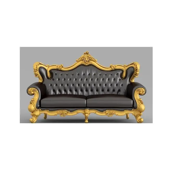 Woonkamer Gesneden Antieke Meubelen Sofa Sets Moderne Luxe Italiaanse Woonkamer Meubels Lederen Sofa Set