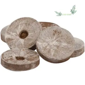 Hot Seller 2024 Natural Coconut Coir Pellets/ Coconut Coir Peat/ Coconut Peat For Plant From Eco2go Vietnam