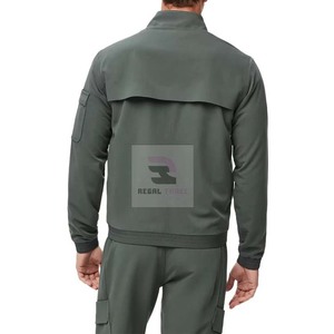 Vente chaude Gommage Infirmière Vestes Médical Scrubs Veste Polaire Veste Personnalisée - Product Image 3