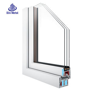 Finestra a Battente in Legno Rivestito in Alluminio Stile Nordico, a Doppio Vetro, ad Alta Efficienza Energetica, Insonorizzata, con Triplo Vetro - Product Image 5