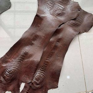 Vente en gros de cuir d'autruche de haute qualité, multicolores, prix d'usine, cuir d'autruche véritable - Product Image 3
