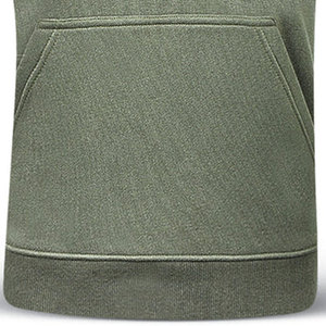 Hauts de course d'hiver 100 % coton pour hommes – Confortables, légers, respirants, de haute qualité, à capuche, avec demi-fermeture éclair, couleur unie - Product Image 6