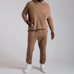 100% Cotton Oversized Hoodies for <b>Men</b> <b>Thick</b> Boxy Street Wear With No Strings Custom Print on <b>Fleece</b> Winter Sweatshirts - Product Image 4