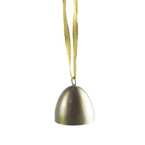 Adorno de campana colgante de Navidad ecológico de hierro sólido moderno con acabado pintado Fábrica al por mayor - Product Image 5