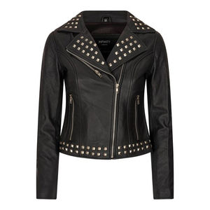 Chaquetas de Cuero de Moda para Mujer de Buena Calidad en Venta, Chaquetas de Cuero de Moda para Mujer Más Vendidas - Product Image 4