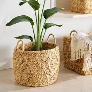 Maceta de Mimbre Natural para Plantas, Maceta de Jacinto de Agua de Primera Calidad, Soporte para Plantas - Product Image 3