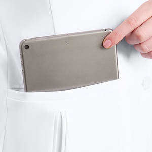 Blouses de médecin personnalisées OEM pour femmes, blouses blanches de qualité supérieure, tenues de travail pour médecins et infirmières, blouses de laboratoire - Product Image 6