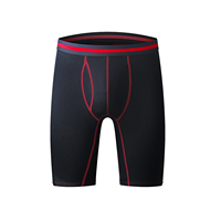 Celana Boxer Pria Model Baru, Pinggang Sedang, Slim Fit, Seksi, Rajutan, Celana Renang Cepat Kering, Celana Pendek Motif