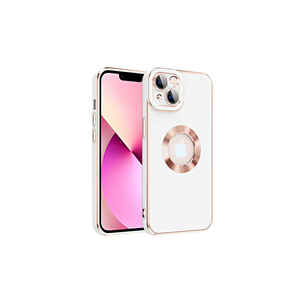Coque de protection blanche premium Netzy pour iPhone 13 SAFA KONGO, étui en silicone TPU anti-traces de doigts, finition givrée, compatible - Product Image 1