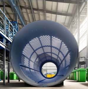 Machine de tri des déchets municipaux de qualité supérieure, usines de recyclage, puissance de 15 kW, acier doux, garantie 1 an, 2000 kg - Product Image 1