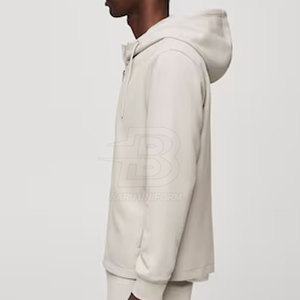 2025 nouveau à la mode personnalisé imprimé Logo hommes à capuche à manches longues dernier Style de rue vêtements d'hiver teint uni à vendre - Product Image 5