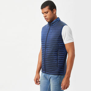 Chaquetas acolchadas sin mangas para hombre, chalecos con capucha desmontables y cremallera, chaquetas para exteriores, abrigo transpirable, chalecos acolchados para hombre - Product Image 4