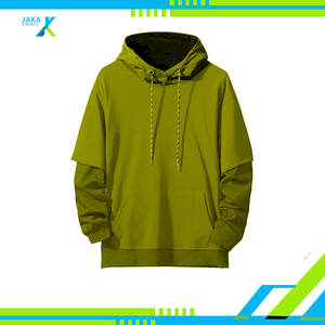 Sudadera con capucha de bloque de Color a la moda para hombre, ropa de calle informal, Sudadera con capucha de manga larga, cálido invierno 100%, forro polar de algodón rápido - Product Image 4