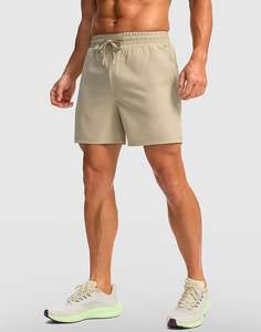 Nouveaux shorts de sport décontractés de couleur unie à taille haute Active Bottoms pour la course en plein air - Product Image 5