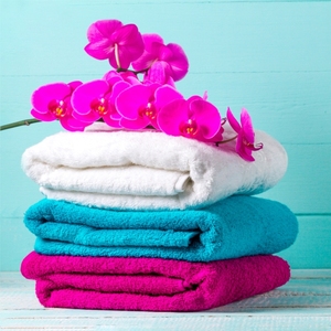 Personalized 100% Cotton <b>Bath</b> <b>Towel</b> <b>Set</b> Solid Color Plain Design <b>Bath</b> <b>Towel</b> at Factory Price in India - Product Image 1