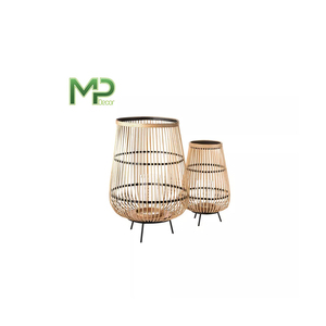 MP Decor Vietnam bambú hecho a mano vela linterna para Festival y cuatro estaciones decoración del hogar - Product Image 1