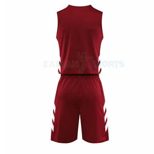 Uniformes de basket-ball pour hommes sur mesure ensemble de vêtements de sport respirants en XS et XXS imprimés avec logo de l'équipe maillots de basket-ball simples - Product Image 3