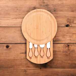 Ensemble de planches à fromage et à découper en bois naturel |   Planches de service de cuisine durables au prix le plus bas - Product Image 4