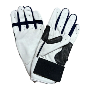 Combinación de colores blanco, azul y naranja, Correa estirable, puños, guantes de bateo de béisbol, uso al aire libre, guantes de bateo de béisbol - Product Image 5