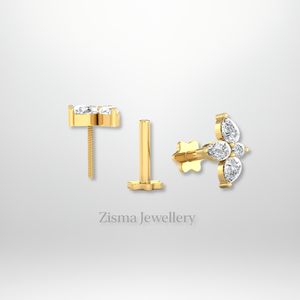 ต่างหูเม็ดกลมรูปลูกแพร์สุดหรู VVS Def สำหรับห้องปฏิบัติการจริงเครื่องประดับสำหรับปลูกที่ได้รับการรับรอง - Product Image 5