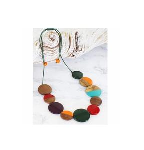 Collar con Colgante de Resina de la India, Nuevo Diseño, Artesanía Hecha a Mano, Tamaño Personalizado, Collar de Resina de Moda para Mujer, Gran Venta - Product Image 4