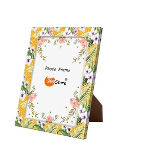 MDF Handmade Customized Color & Shape Horizontal <b>Photo</b> <b>Frame</b> for <b>4x6</b> 5x7 Sizes Premium Decor & Accessories - Product Image 1