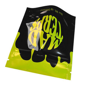 Pochette refermable brillante avec fermeture éclair et encoche de déchirure pour mélange de fruits secs - Laminé de qualité alimentaire, haute barrière, fabricant vietnamien - Product Image 2