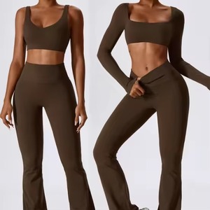 Leggings de Entrenamiento Onesie para Mujer, Ropa de Fitness y Yoga para Gimnasio en Casa, Conjunto de Yoga sin Costuras - Product Image 1