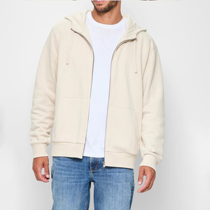 Sudadera con capucha personalizable para hombre con cremallera con bordado e impresión personalizados, ideal para pedidos al por mayor y Sudadera con capucha transfronteriza a granel 2025 - Product Image 1