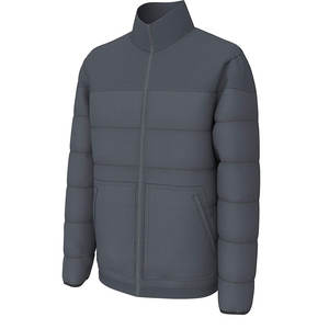 Chaqueta de Invierno Acolchada para Hombre, Chaqueta de Estilo Moderno con Relleno, Cuello Alto de Lona Gruesa, Cierre de Cremallera, Cálida, Transpirable y de Secado Rápido - Product Image 6