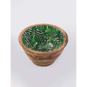 Bol alimentaire de vaisselle dernier design fait à la main le plus vendu bol à fruits alimentaire en bois pur de forme ronde de l'Inde - Product Image 2