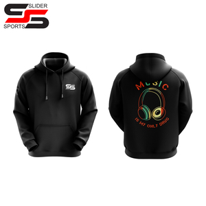 Gran oferta de sudaderas con capucha de lana de algodón para hombre, sudaderas de algodón con estampado personalizado, de peso pesado pulóver, sudaderas con capucha con estampado Puff - Product Image 3