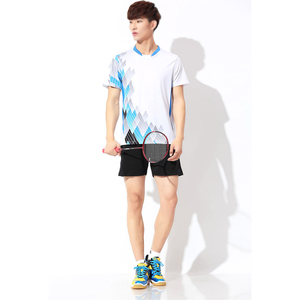 Uniforme de Tenis Transpirable de Secado Rápido y Alta Calidad con Diseño Elegante para Hombres Adultos Disponible en Todas las Tallas con Logotipo de Diseño Personalizado - Product Image 1