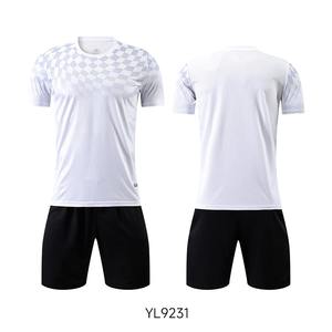 Seragam Latihan Sepak Bola Berkualitas Tinggi Dewasa, Seragam Luar Ruangan Polos, Set Sepak Bola Kustom Modis, Seragam Dapat Dipakai Sepanjang Musim 100% - Product Image 4