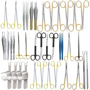 Ensemble de 36 pièces de chirurgie manuelle professionnelle Platysma de puissance en gros cible la peau et les muscles sous-jacents pour resserrer et soulever le cou - Product Image 4