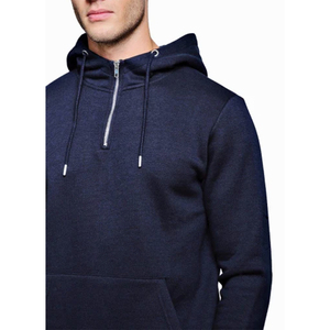 เสื้อสเวตเตอร์แบบสวมศีรษะผ้าคอตตอน100%,เสื้อฮู้ดพิมพ์ลายปักโลโก้สำหรับผู้ชาย - Product Image 3