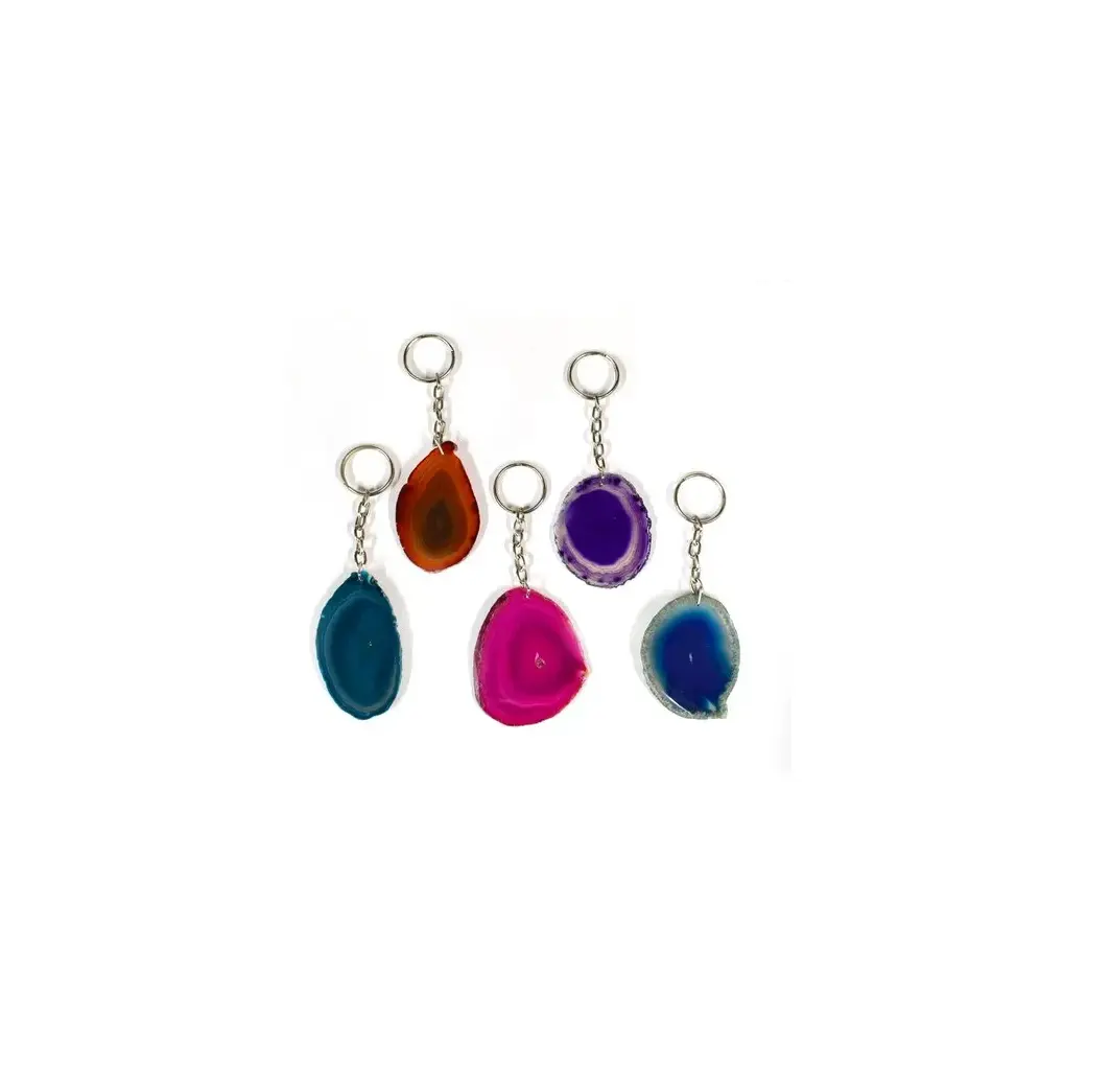 Creative Design Resin Keychain Pressed Pendant Keychain For Car Key Holder for hand bag for best different color
