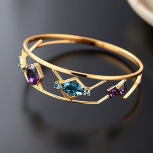 Bracelets multi-pierres précieuses de haute qualité grossiste bijoux en argent 925 bracelets en argent sterling fournisseurs - Product Image 3