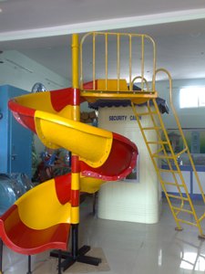 2025 tobogán en espiral suministros de jardín equipos de juegos infantiles - Product Image 5