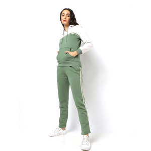 2023 chándal de algodón 100% de alta calidad para mujer de diseño personalizado de talla grande hasta la rodilla para el invierno precio al por mayor - Product Image 1