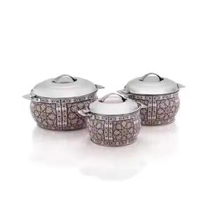 Plato de comida de Metal de la mejor calidad, olla Handi, calentador de comida de diseñador de calidad increíble más vendido - Product Image 3