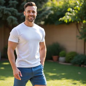 Vêtements de sport gaufré t-shirt short ensemble jogging t-shirt de haute qualité avec short personnalisation de poche été Fitness ensemble de shorts - Product Image 2