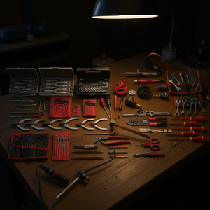 Ensemble d'outils électroniques Facom de 144 pièces pour mesures métriques et impériales - Product Image 3